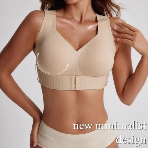 Seamless Posture Support Sports Bra for Women - Comfort & Sculpting Fit